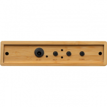 Logo trade promotional giveaways picture of: Desk clock TRONDHEIM